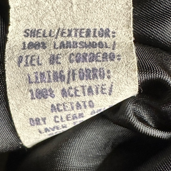 Liz Claiborne Black Wool Topcoat Size 6 - Picture 6 of 8